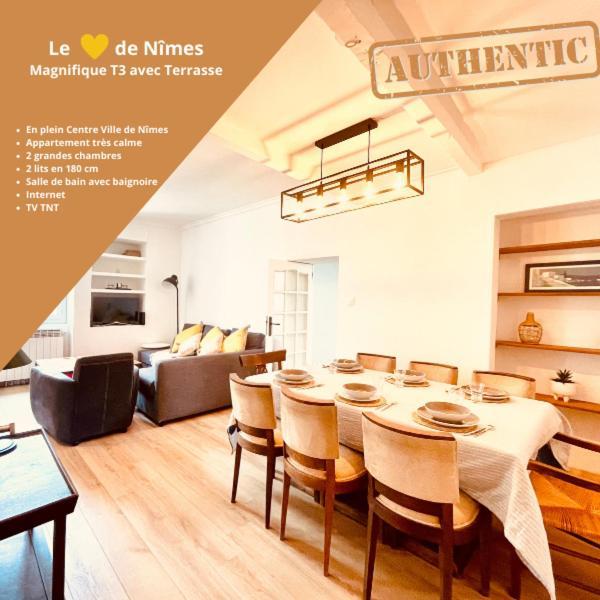 Le Coeur De Nimes Apartment Bagian luar foto